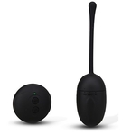 Чёрное виброяичко с ду Remote Control Egg Black