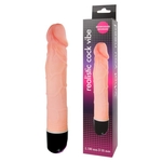 Реалистичный фаллоимитатор с ротацией Realistic Cock Vibe - 23,5 см.