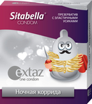 Презерватив Sitabella Extaz Ночная коррида - 1 шт.