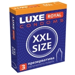 Презервативы увеличенного размера Luxe Royal Xxl Size - 3 шт.