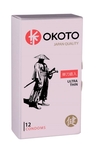 Тонкие презервативы Okoto Ultra Thin - 12 шт.