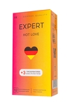 Презервативы Expert Hot Love с разогревающим эффектом - 12 шт.(+3 в подарок)