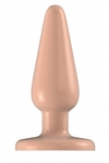 Телесная анальная пробка Butt Plug Basic 3 Inch - 7,6 см.