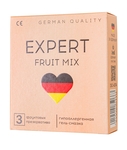 Ароматизированные презервативы Expert Fruit Mix - 3 шт.