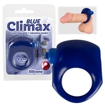 Синее виброкольцо для пениса Blue Climax