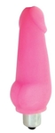 Розовый мини-вибратор Vibrator Mini - 9,5 см.