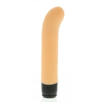 Телесный вибратор Purrfect Silicone Classic G-spot - 17,5 см.