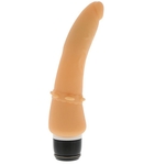 Реалистичный вибромассажёр Purrfect Silicone Classic - 17,5 см.