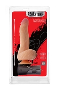 Реалистичный вибромассажёр Realstuff 7.5inch Vibrator - 19 см. - фото, цены