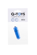 Синяя вибропуля A-Toys Braz - 5,5 см. - фото, цены