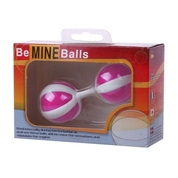 Розовые вагинальные шарики на мягкой сцепке Be Mini Balls - фото, цены