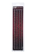 Набор из 4 чёрных уретральных зондов Toyfa Black Red различного диаметра - фото, цены