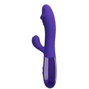 Фиолетовый вибратор-кролик Snappy-Yourth - 19 см. - фото, цены