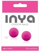Розовые вагинальные шарики без сцепки Inya Coochy Balls Pink - фото, цены