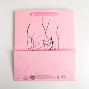Бумажный пакет I Love You - 23 х 27 см. - фото, цены