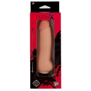 Реалистичный вибромассажёр Realstuff 7inch Vibrator Flesh - 16,5 см. - фото, цены