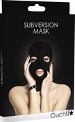Черная маска Subversion Mask с прорезями для глаз и рта - фото, цены