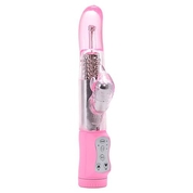 Розовый вибратор Magic Tales Sweet Pink Dolphin - 21,5 см. - фото, цены