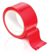 Красная самоклеящаяся лента для связывания Pleasure Tape - 10,7 м. - фото, цены