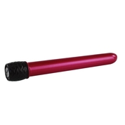 Красный классический тонкий вибратор - 14,5 см. - фото, цены