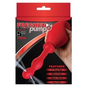 Красный удлиненный анальный душ Freshen Pump - фото, цены