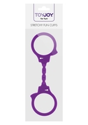 Фиолетовые эластичные наручники Stretchy Fun Cuffs - фото, цены