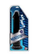 Чёрный анальный фаллоимитатор Menzstuff Black Knight 9inch Butt Plug - 23 см. - фото, цены