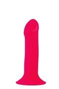 Розовый фаллоимитатор-реалистик Premium Dildo 7inch - 16,5 см. - фото, цены