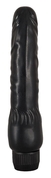 Черный вибратор-реалистик Black Hammer - 22 см. - фото, цены