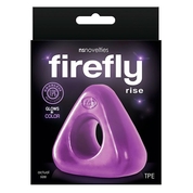 Фиолетовое треугольное эрекционное кольцо Firefly Rise - фото, цены