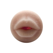 Телесный мастурбатор-ротик Oral Mini Masturbator - фото, цены