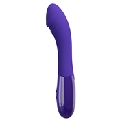 Фиолетовый вибростимулятор Elemetal-Youth - 19,3 см. - фото, цены