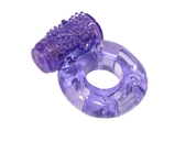 Фиолетовое эрекционное кольцо с вибрацией Rings Axle-pin - фото, цены
