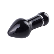 Чёрный алюминиевый вибратор Black Small - 7,5 см. - фото, цены
