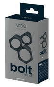 Набор из 3 насадок-колец VeDO Bolt - фото, цены