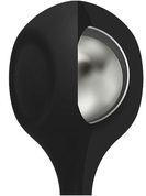 Черные утяжеленные анальные шарики Anal Essentials Weighted Silicone Anal Balls - 34,3 см. - фото, цены