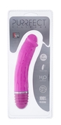 Розовый вибратор-реалистик Purrfect Silicone Vibrator 6inch Pink - 15 см. - фото, цены