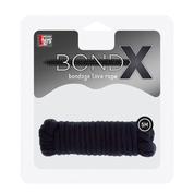 Чёрная веревка для связывания Bondx Love Rope - 5 м. - фото, цены