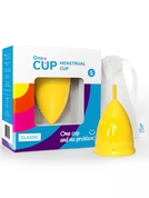 Желтая менструальная чаша OneCUP Classic - размер S - фото, цены