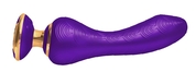 Фиолетовый вибростимулятор Sanya - 18,5 см. - фото, цены
