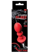 Красная фигурная насадка для душа Hydroblast 4inch Buttplug Shape Douche - фото, цены