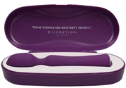 Фиолетовый универсальный массажер Wand Pearl - 20 см. - фото, цены
