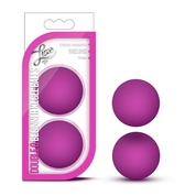 Розовые вагинальные шарики Double O Beginner Kegel Balls - фото, цены