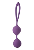 Фиолетовые вагинальные шарики Flirts Kegel Balls - фото, цены