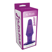 Фиолетовый анальный плаг большого размера Jammy Jelly Anal Xl Plug Violet - 14 см. - фото, цены