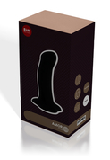 Чёрный фаллоимитатор Amor - 14,6 см. - фото, цены