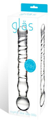 Стеклянный спиральный жезл Joystick, 20 см. - фото, цены