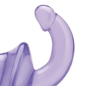 Фиолетовый безремневой страпон Strapless Strap-On - фото, цены