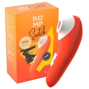 Оранжевый клиторальный стимулятор Romp Switch - фото, цены