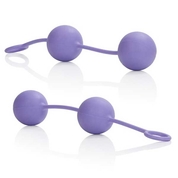 Фиолетовые вагинальные шарики Lia Love Balls - фото, цены
